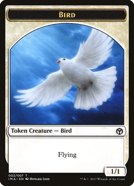 Bird, Magic card TIMA 2 — Iconic Masters Tokens set