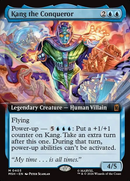 Kang the Conqueror, Magic card MSH 403 — Marvel Super Heroes set