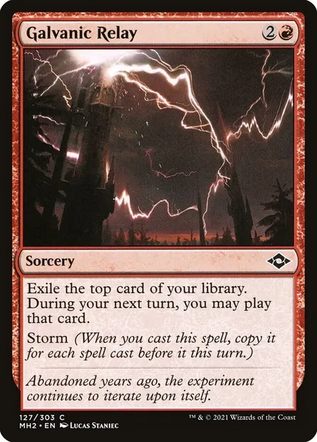 Galvanic Relay, Magic card MH2 127 — Modern Horizons 2 set
