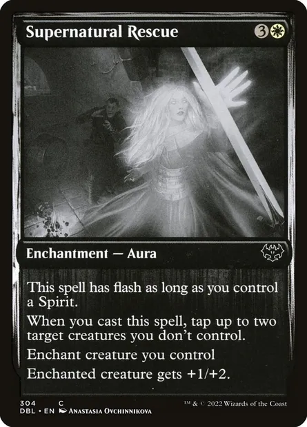 Supernatural Rescue, Magic card DBL 304 — Innistrad: Double Feature set