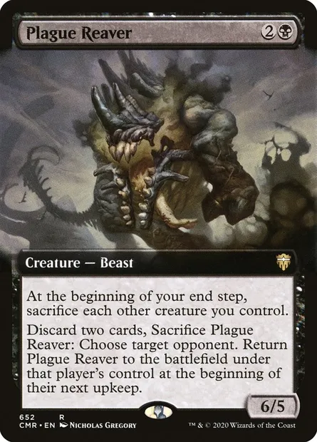 Plague Reaver, Magic card CMR 652 — Commander Legends set