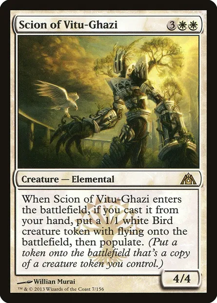 Scion of Vitu-Ghazi, Magic card DGM 7 — Dragon's Maze set