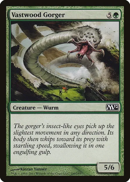 Vastwood Gorger, Magic card M12 200 — Magic 2012 set