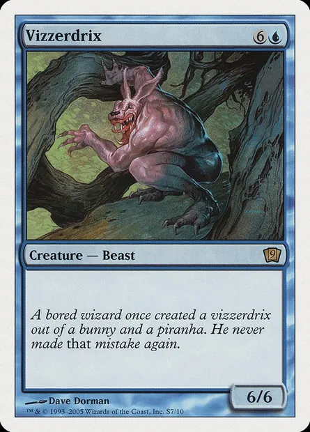 Vizzerdrix, Magic card 9ED S7 — Ninth Edition set