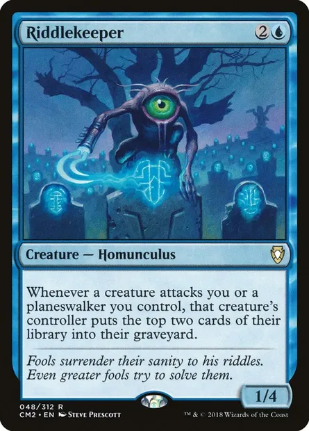 Riddlekeeper, Magic card CM2 48 — Commander Anthology Volume II set