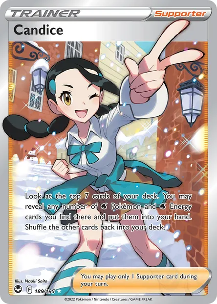 Candice, Pokémon card SIT 189 — Silver Tempest set