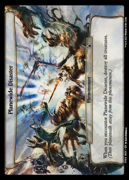 Planewide Disaster, Magic card MOC 154 — March of the Machine Commander set