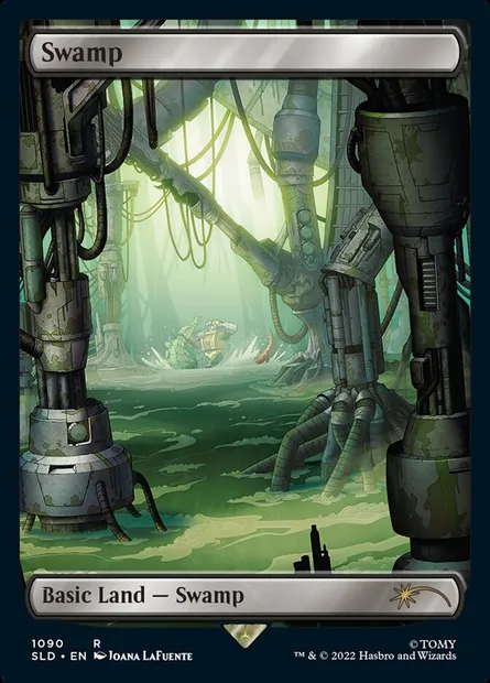 Swamp, Magic card SLD 1090 — Secret Lair Drop set