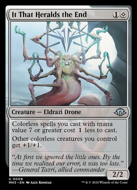 It That Heralds the End, Magic card MH3 9 — Modern Horizons 3 set