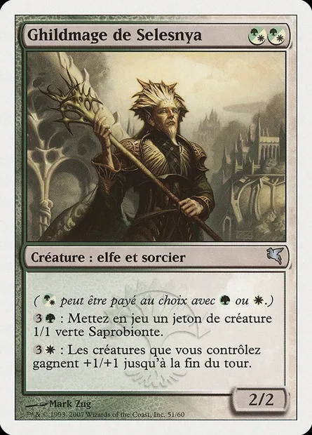 Selesnya Guildmage, Magic card PSAL J51 — Salvat 2005 set