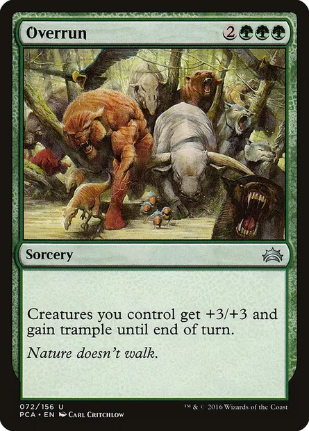 Envahissement, carte Magic PCA 72 — extension Planechase Anthology
