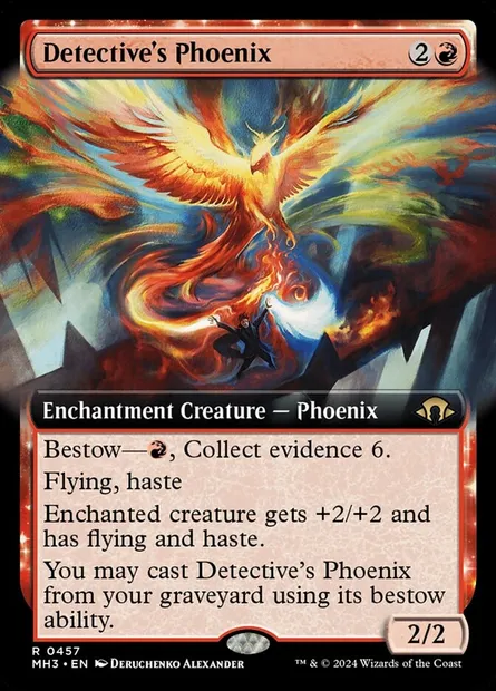 Detective's Phoenix, Magic card MH3 457 — Modern Horizons 3 set