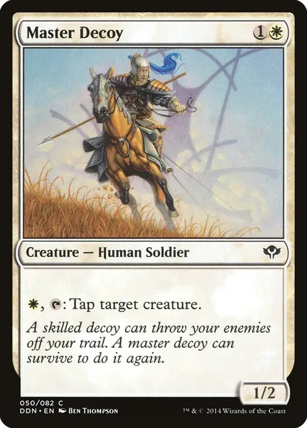 Master Decoy, Magic card DDN 50 — Duel Decks: Speed vs. Cunning set