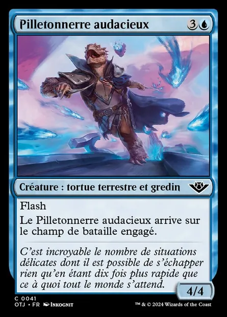 Pilletonnerre audacieux, carte Magic OTJ 41 — extension Outlaws of Thunder Junction