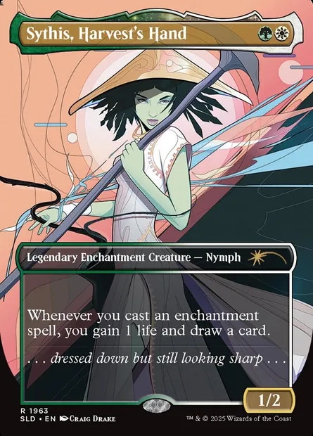 Sythis, Harvest's Hand, Magic card SLD 1963 — Secret Lair Drop set