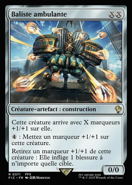Baliste ambulante, carte Magic FIC 371 — extension Final Fantasy Commander