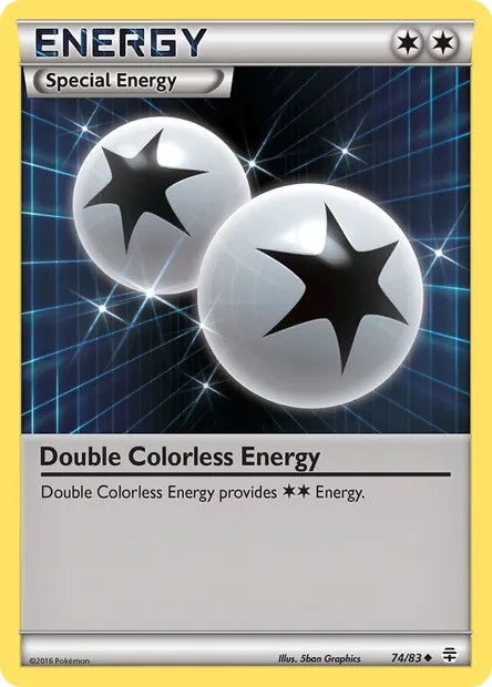 Double Colorless Energy, Pokémon card GEN 74 — Generations set