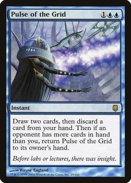 Pulse of the Grid, Magic card DST 29 — Darksteel set