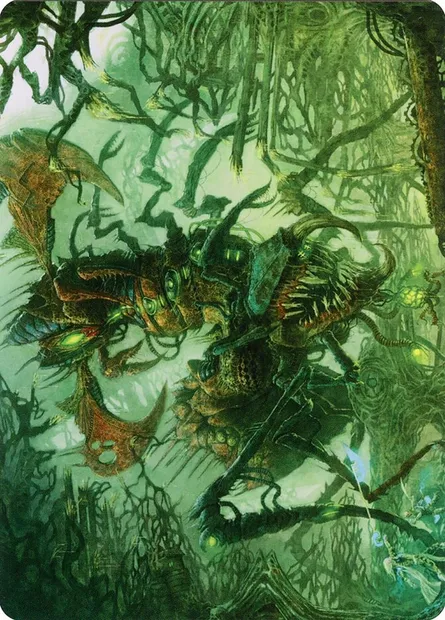 Skyscythe Engulfer // Skyscythe Engulfer, Magic card AONE 42 — Phyrexia: All Will Be One Art Series set