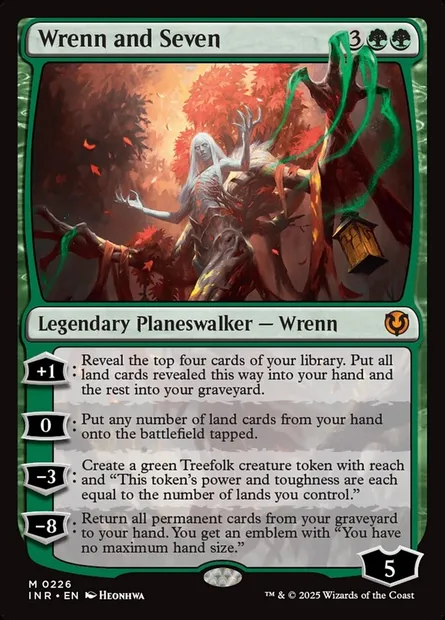 Wrenn et Sept, carte Magic INR 226 — extension Innistrad Remastered