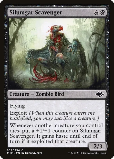 Silumgar Scavenger, Magic card MH1 107 — Modern Horizons set
