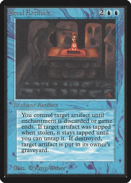 Vol d'artefact, carte Magic LEB 82 — extension Limited Edition Beta
