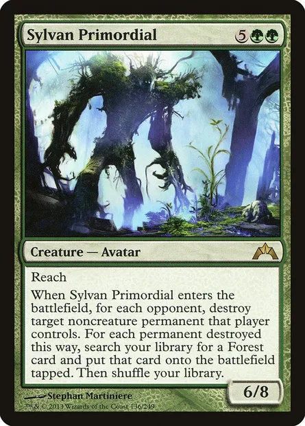 Sylvan Primordial, Magic card GTC 136 — Gatecrash set