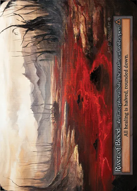 River of Blood, Sorcery card GOT 416 — Gothic set