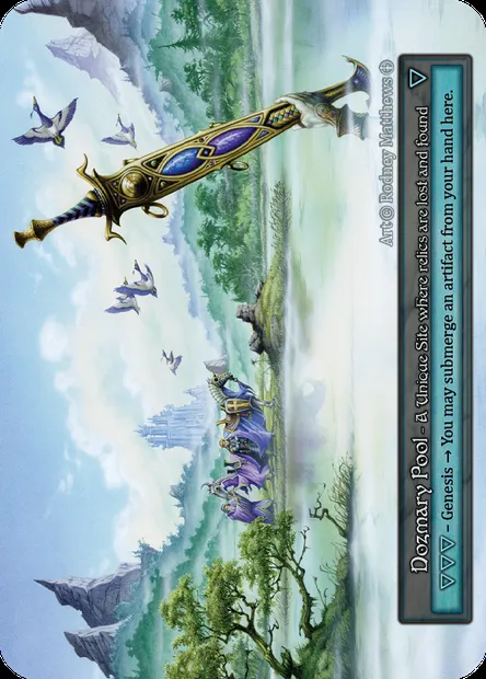 Dozmary Pool, Sorcery card ATH 197 — Arthurian Legends set