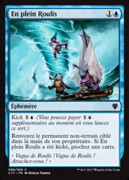 En plein Roulis, carte Magic C17 86 — extension Commander 2017