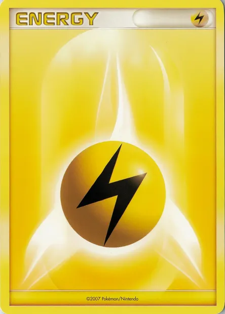 Énergie Électrique, carte Pokémon LGP 2007-5 — extension League Promos
