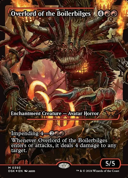 Suzerain de Bouillecale, carte Magic DSK 393 — extension Duskmourn: House of Horror