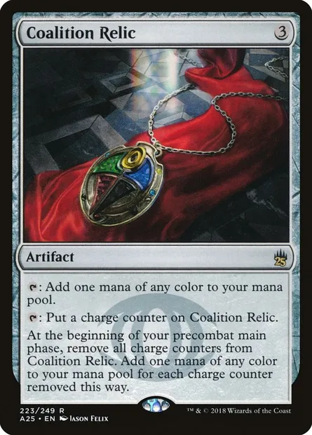 Coalition Relic, Magic card A25 223 — Masters 25 set