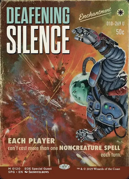 Deafening Silence, Magic card SPG 120 — Special Guests set