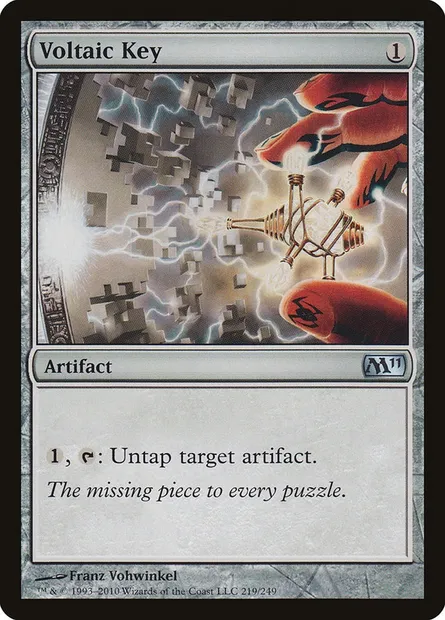 Voltaic Key, Magic card M11 219 — Magic 2011 set