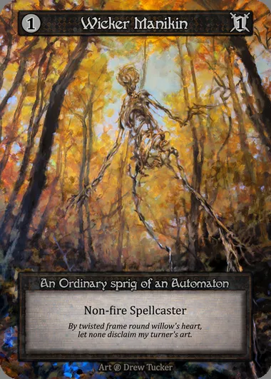 Wicker Manikin, carte Sorcery BET 340 — extension Beta