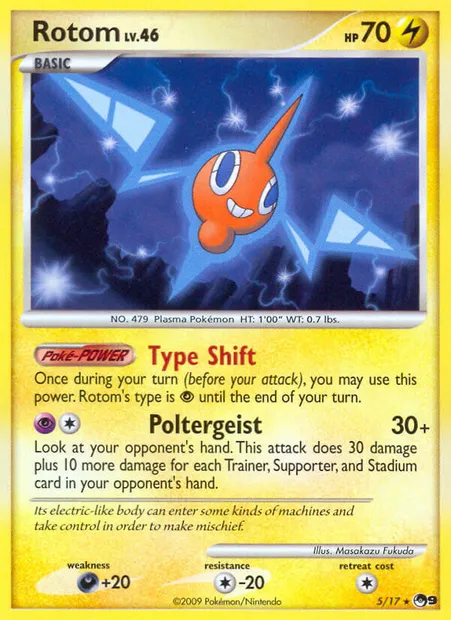 Rotom, Pokémon card P9 5 — POP Series 9 set