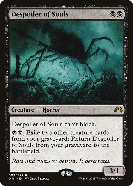 Despoiler of Souls, Magic card ORI 93 — Magic Origins set