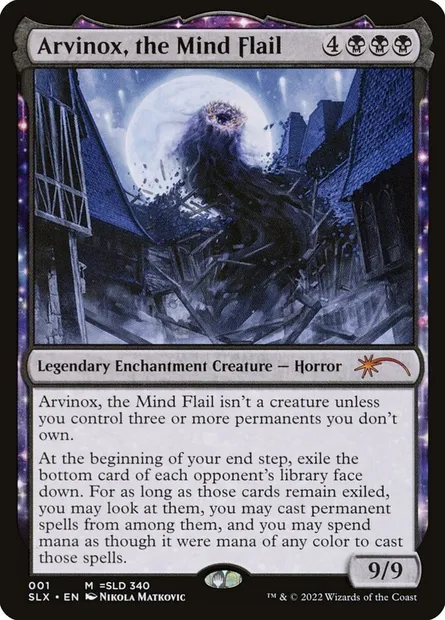 Arvinox, the Mind Flail, Magic card SLX 1 — Universes Within set