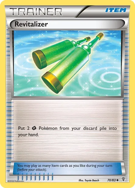 Revitalizer, Pokémon card GEN 70 — Generations set
