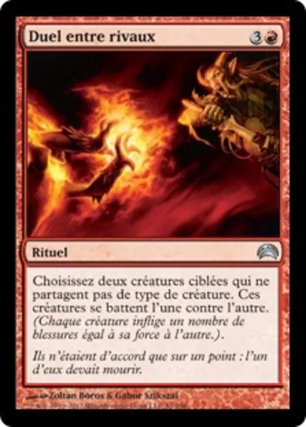 Duel entre rivaux, carte Magic PC2 51 — extension Planechase 2012