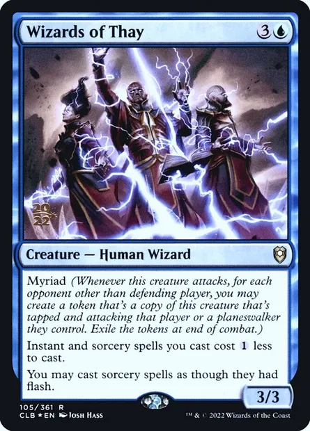 Magiciens de Thay, carte Magic PCLB 105s — extension Battle for Baldur's Gate Promos