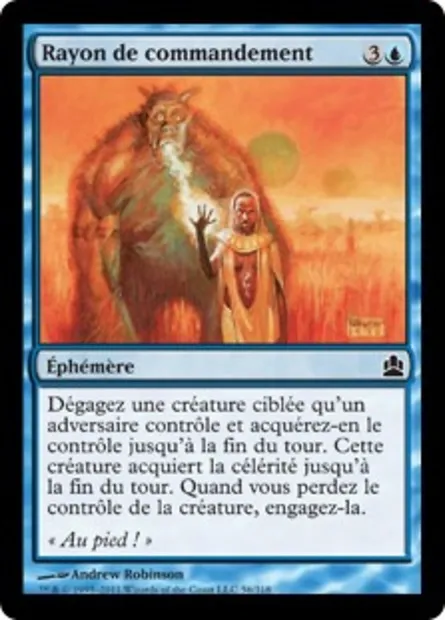 Rayon de commandement, carte Magic CMD 56 — extension Commander 2011
