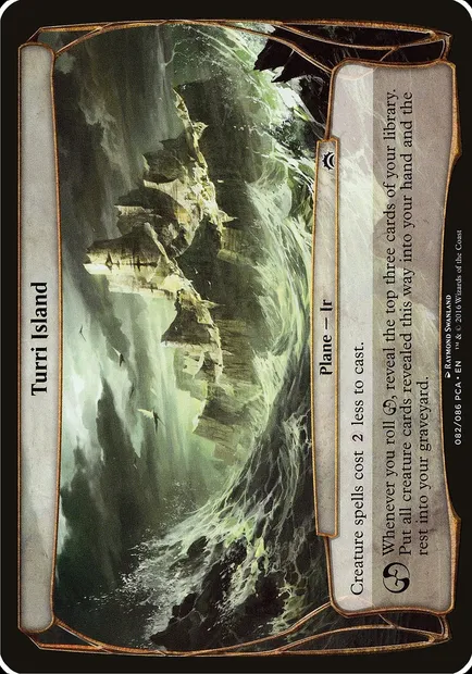 Île de Turri, carte Magic OPCA 82 — extension Planechase Anthology Planes
