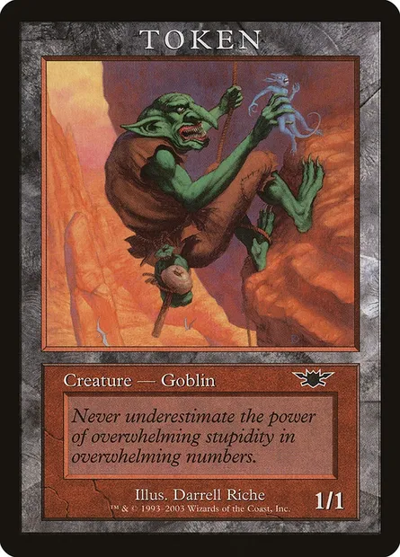 Goblin, Magic card P03 5 — Magic Player Rewards 2003 set