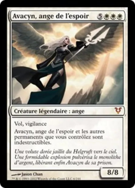 Avacyn, ange de l'espoir, carte Magic AVR 6 — extension Avacyn ressuscitée