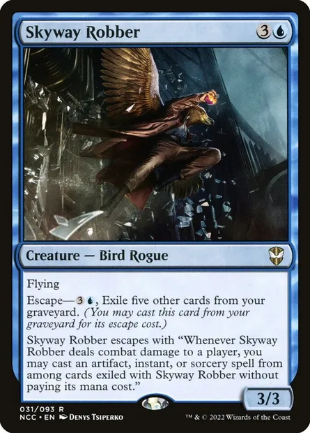 Skyway Robber, Magic card NCC 31 — New Capenna Commander set