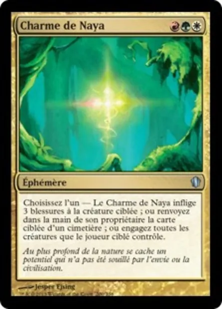 Charme de Naya, carte Magic C13 200 — extension Commander 2013
