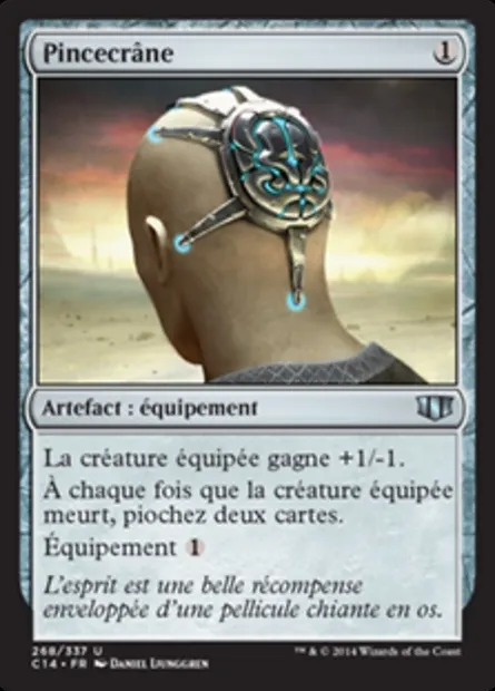 Pincecrâne, carte Magic C14 268 — extension Commander 2014