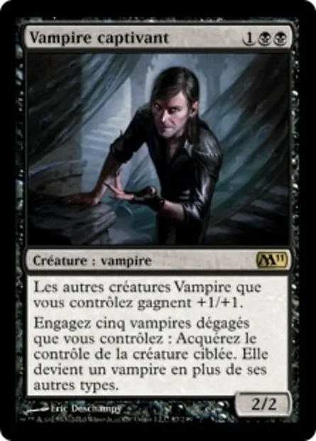 Vampire captivant, carte Magic M11 87 — extension Magic 2011